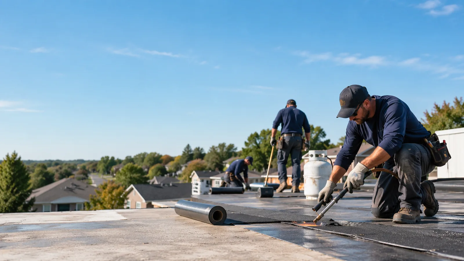 Flat Roof Leak Repair providers in Capron, IL